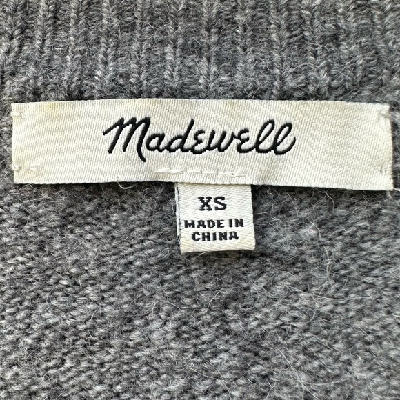 Madewell Heart Dot Balloon Sleeve Pullover Sweater Sz XS - Picture 9 of 13